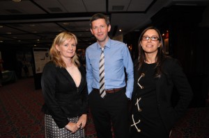 Dr Nuala O'Connell, Consultant Microbiologist, University Hospital Limerick, invited speaker, Colm McDonnell, Chief Medical Scientist, Univeristy Hospital Limerick, Dr Ciara O'Connor, SpR Microbiology