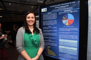 Ms Toni Anderson, Medical Student, with her poster project